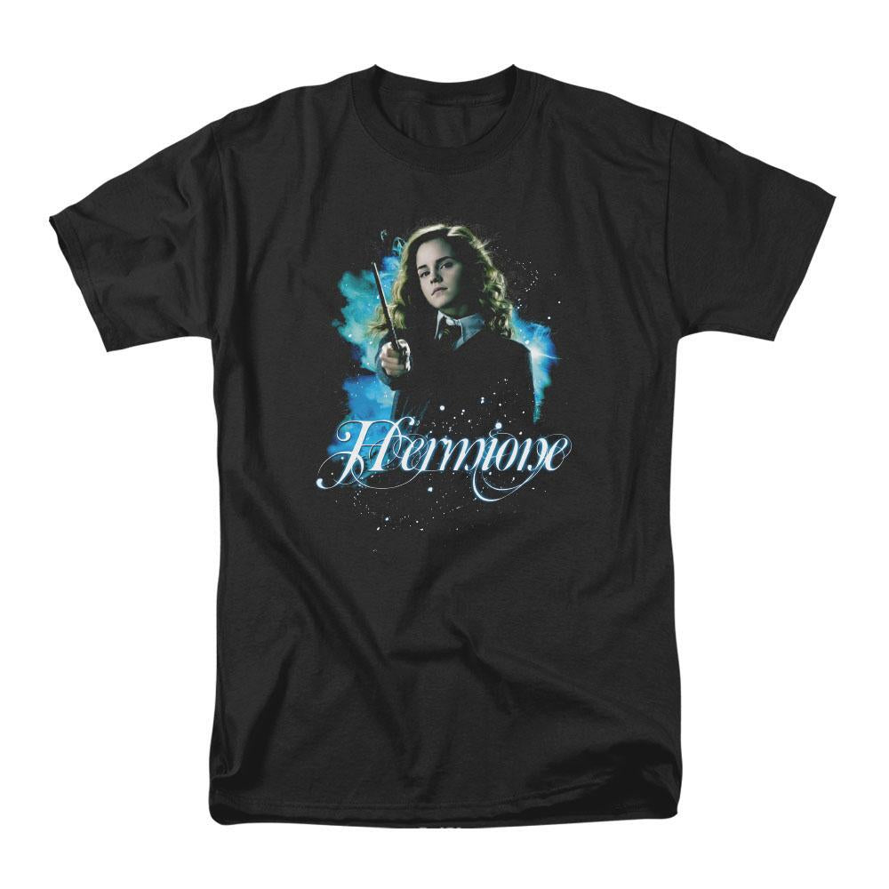 Warner Bros. Online Shop for Hermione Granger with Wand Adult Black T-shirt - Medium | AccuWeather