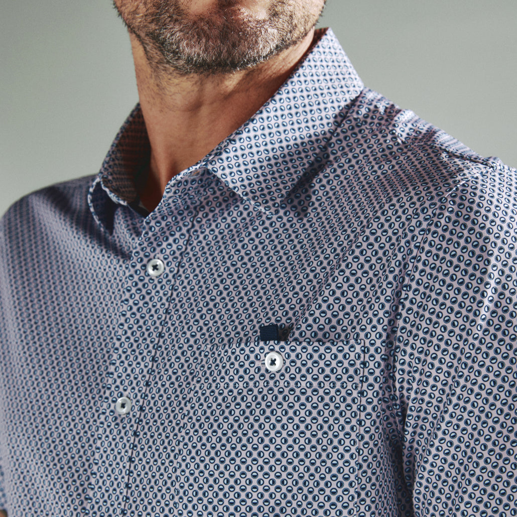 Louis Vuitton Front Button Short Sleeve Brown and Beige Monogram Shirt  Women/Men
