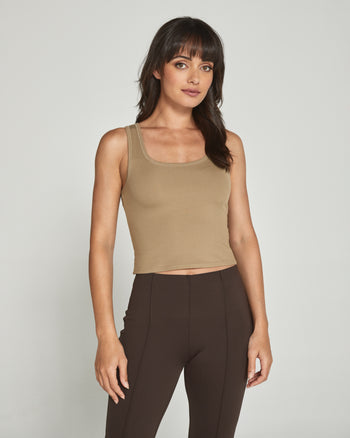 Core™ Ribbed Crop Tank