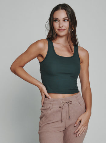 Core™ Ribbed Crop Tank