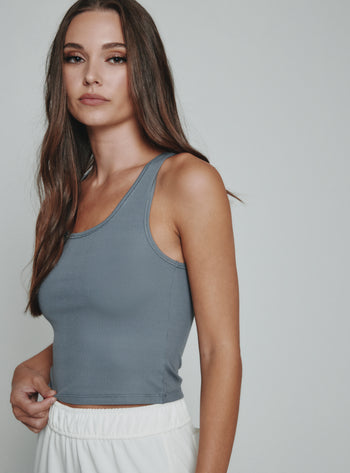 Core™ Ribbed Crop Tank