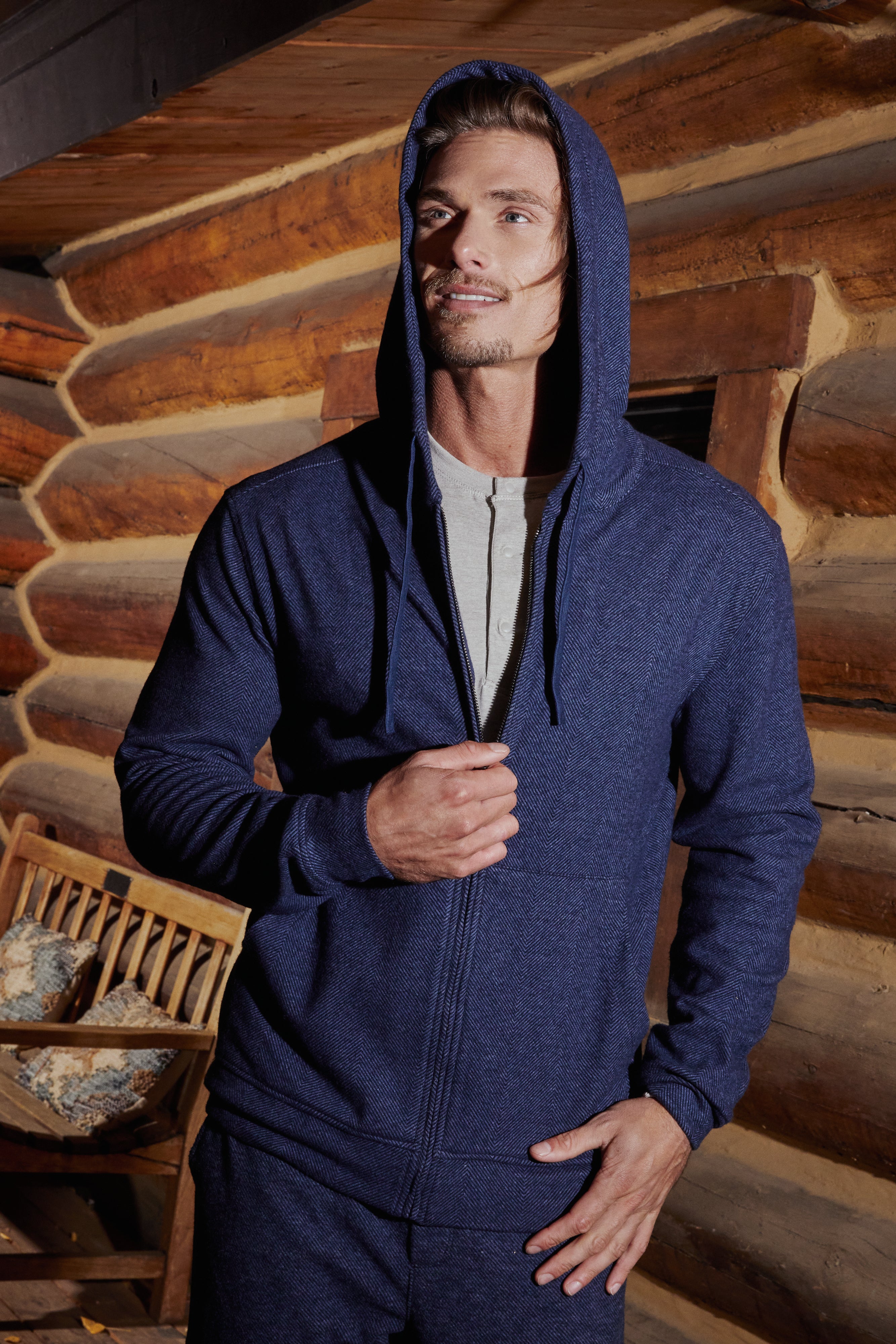 Generation Herringbone Hoodie