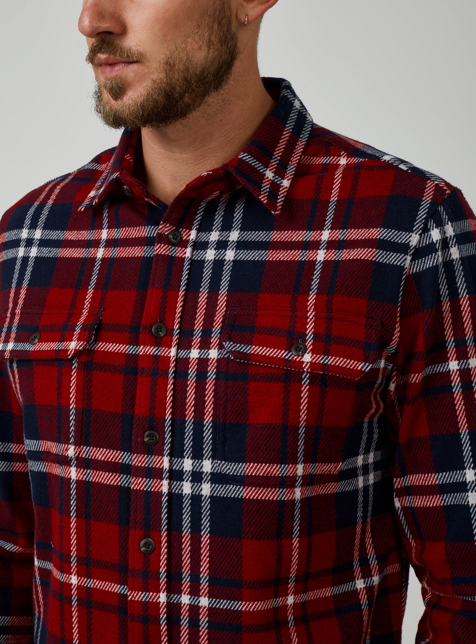 Men's 7DIAMONDS Generation 4-Way Stretch Flannel