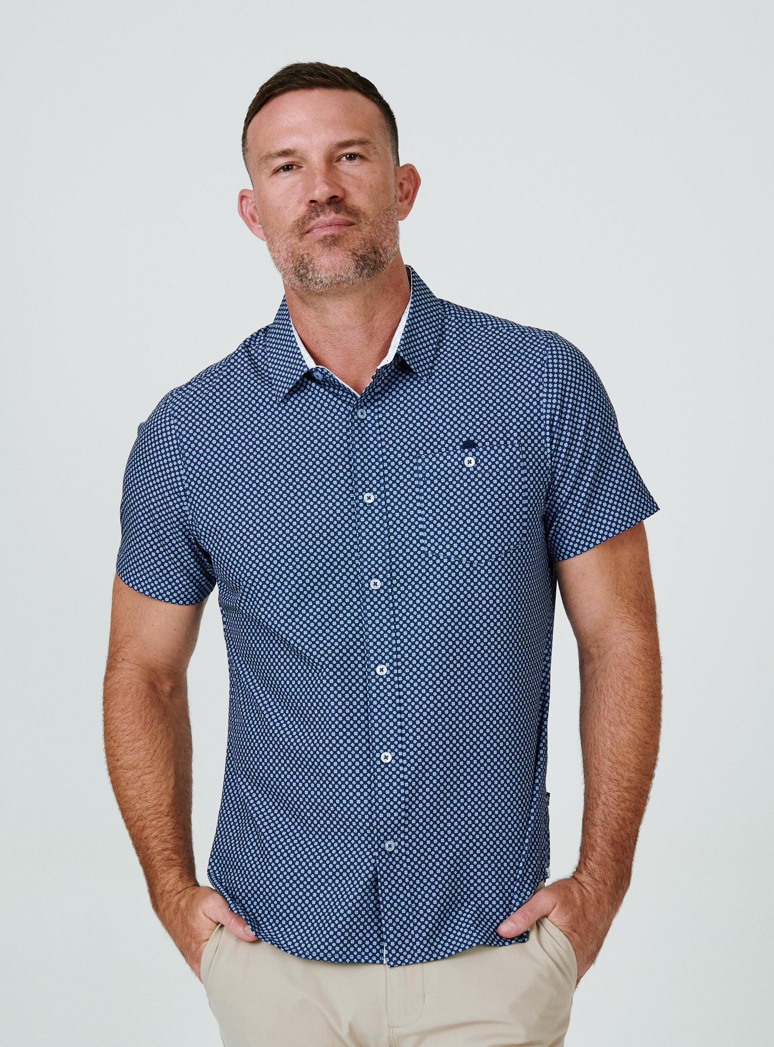 Feel The Vibe Short Sleeve Shirt