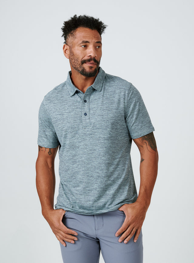 Core Striped Polo