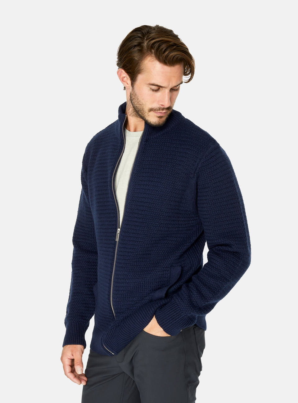 Yosemite Knit Zip Sweater