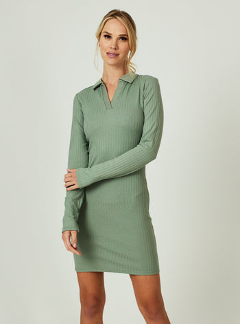 Core™ Long Sleeve Polo Dress