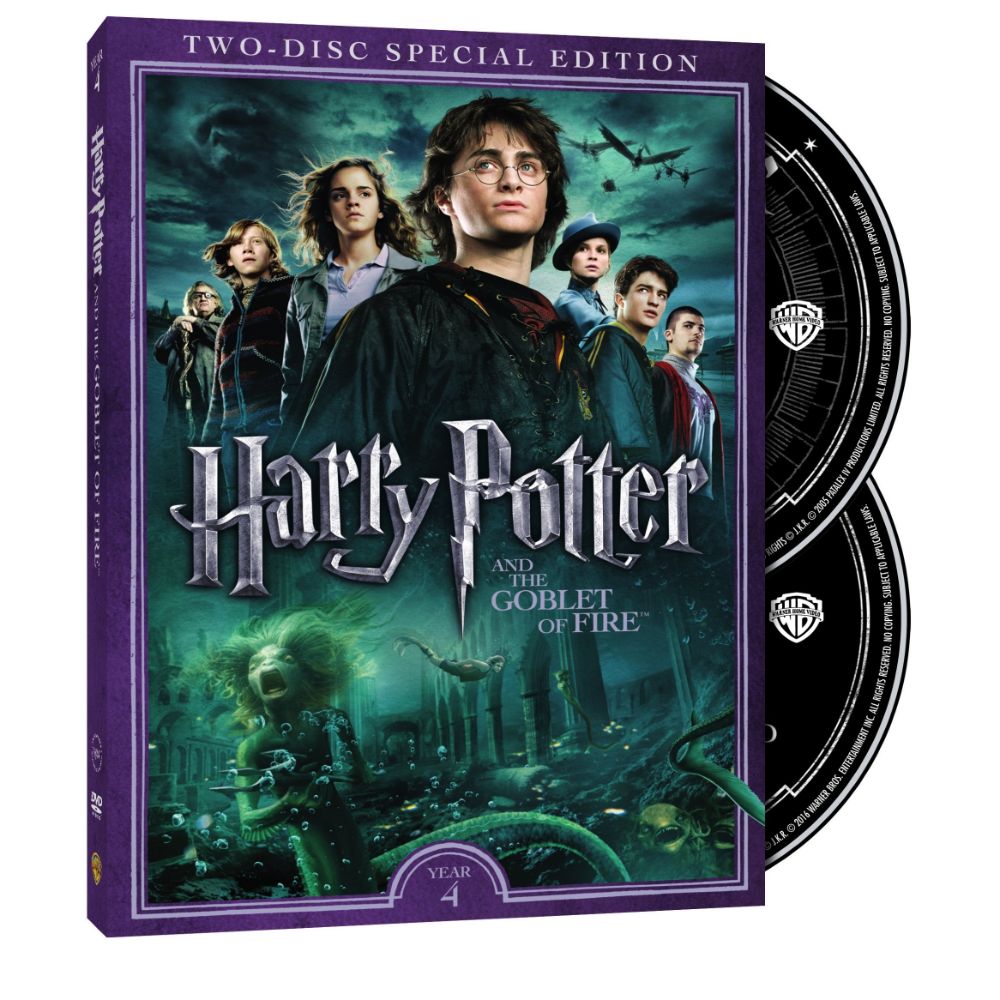 harry potter goblet of fire dvd