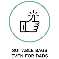 Nappy bag Backpack suitable for dads