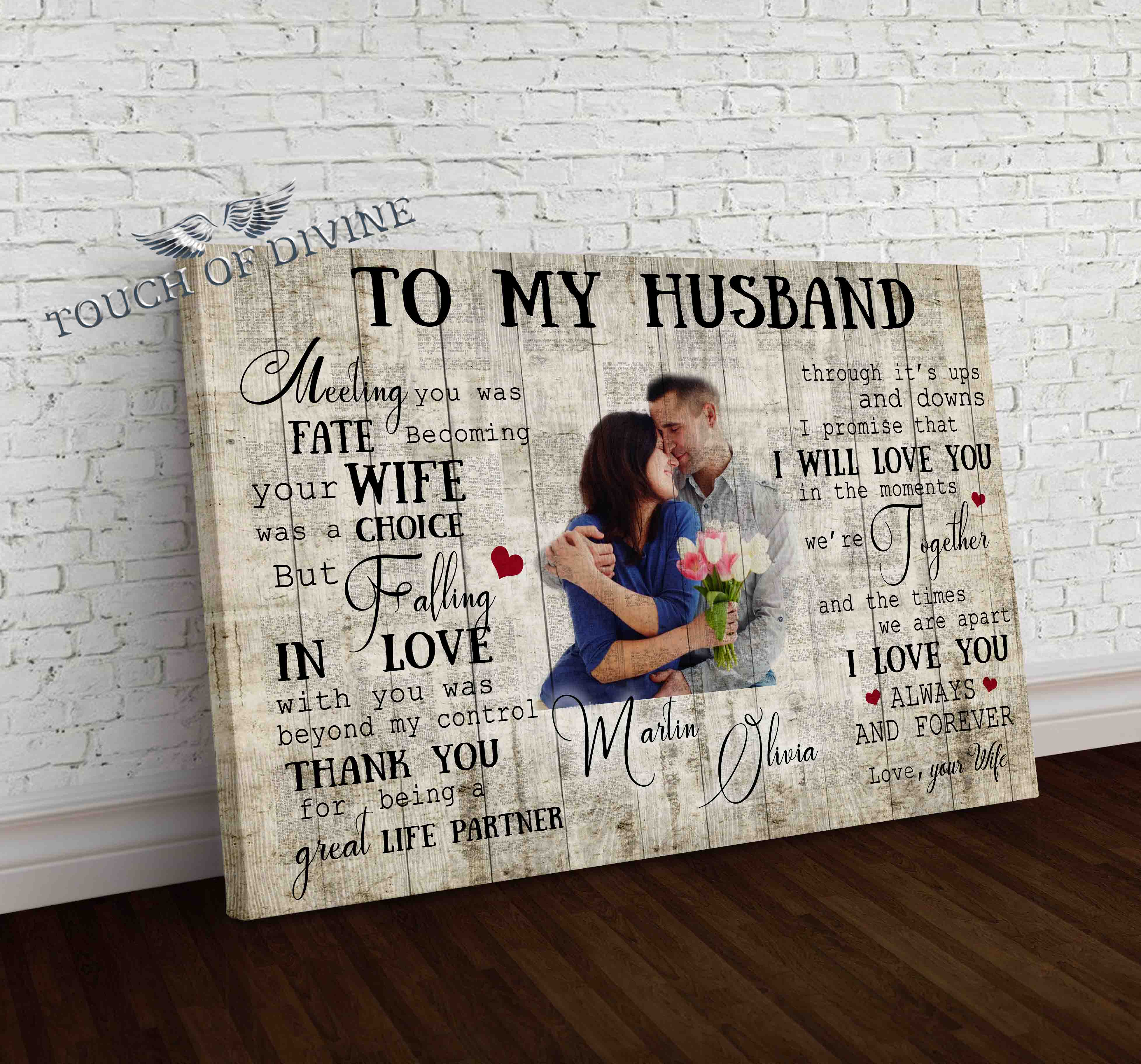 To My Husband Gifts, Personalized Gifts For Husband Birthday, Gifts For My  Husband - Stunning Gift Store