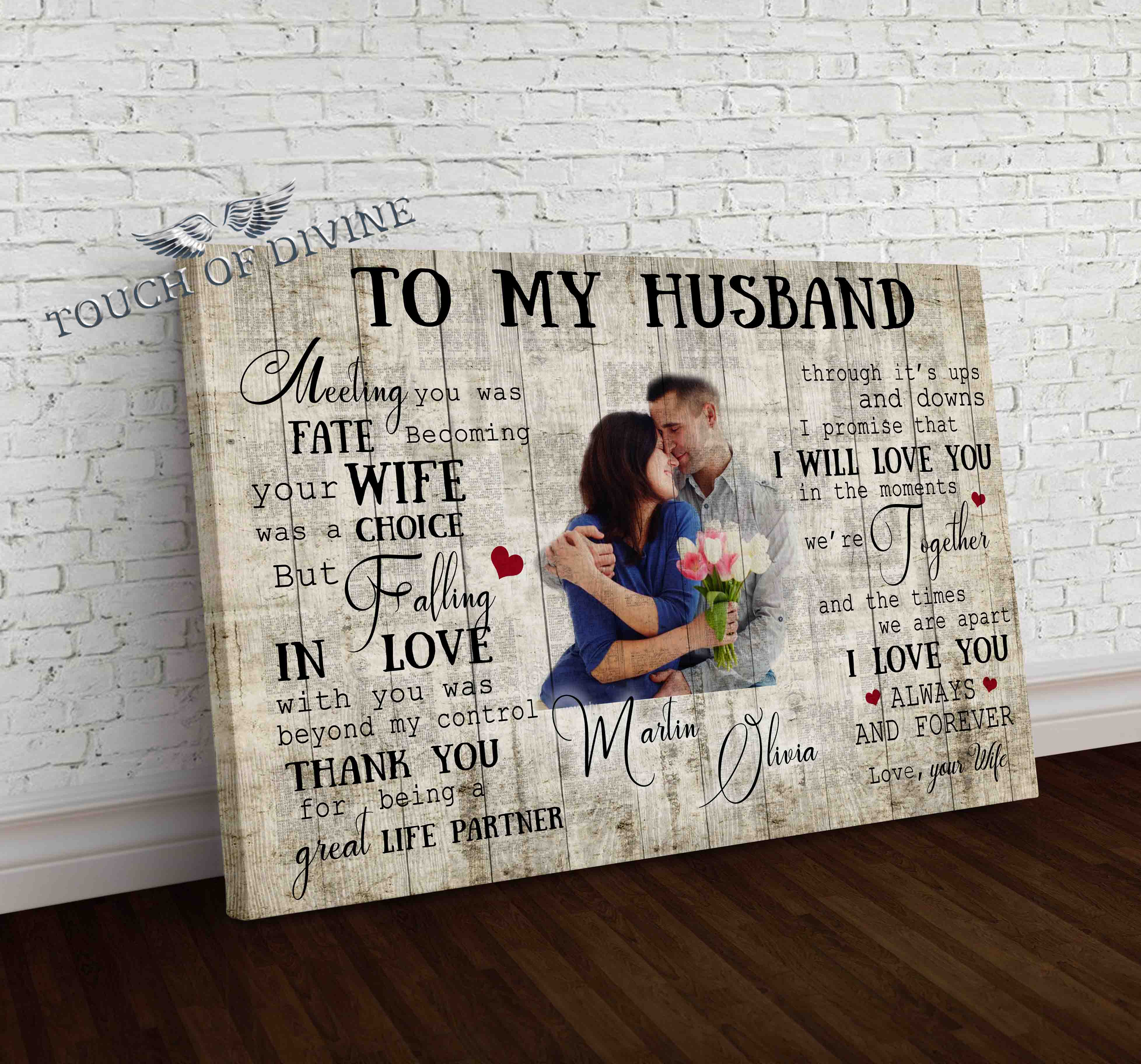 To My Husband Gifts, Personalized Gifts For Husband Birthday