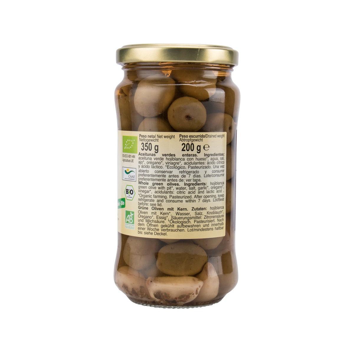 gå Planet Mariner CAMPOMAR Organic Hojiblanca Olives with Garlic and Oregano (350g) –  city'super E-Shop