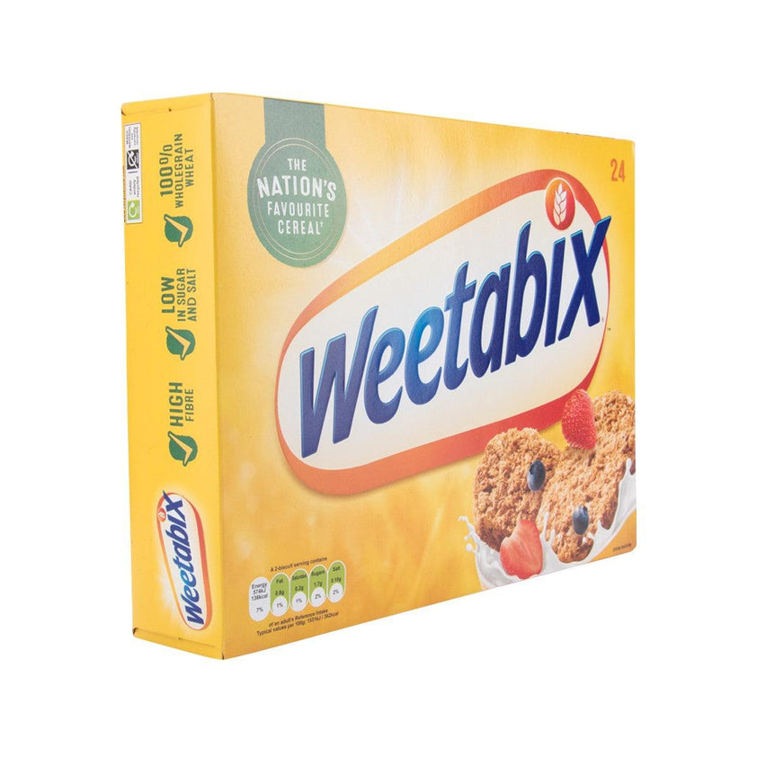 WEETABIX Whole Wheat Cereal with Added Vitamins & Iron - Original (24p ...