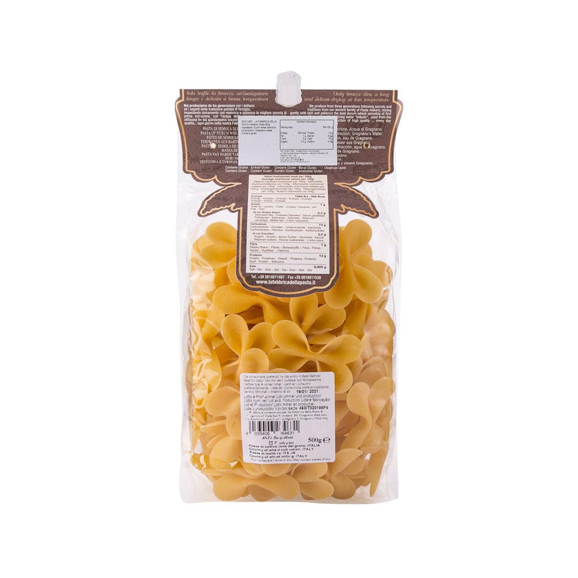 LA FABBRICA DELLA Farfalloni Pasta (500g) – city'super