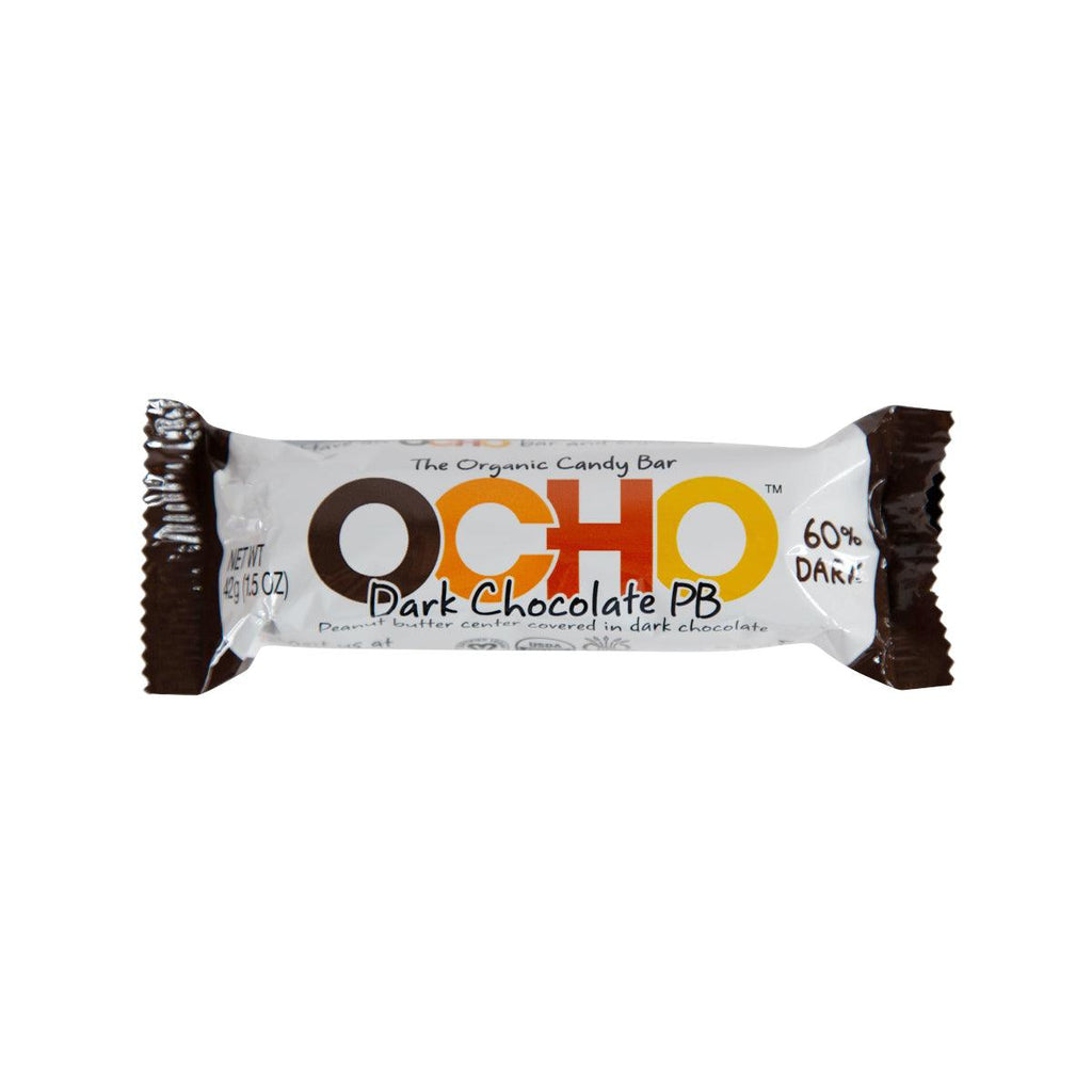 OCHO Organic Peanut Butter Dark Chocolate Candy Bar (42g) – city'super  E-Shop