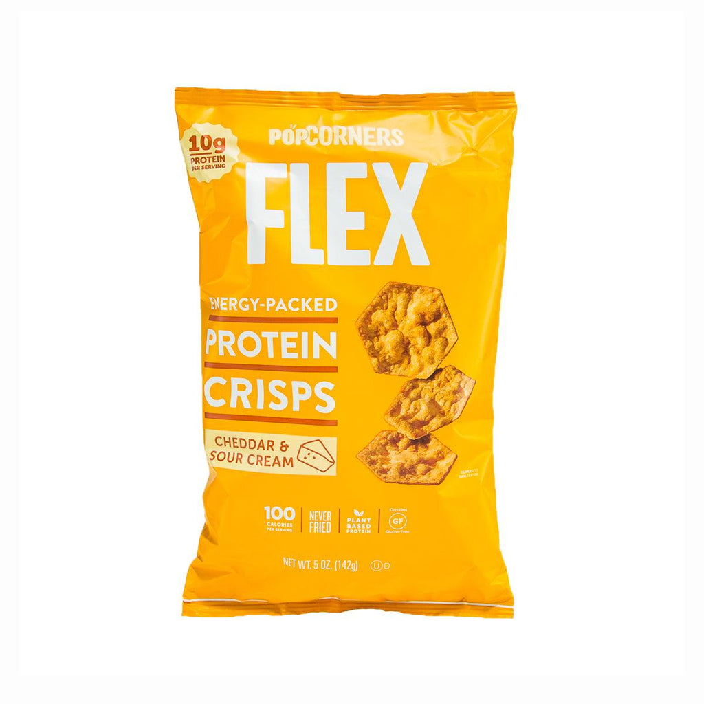 POPCORNERS Flex Energy-packed Protein Crisps - Cheddar ...