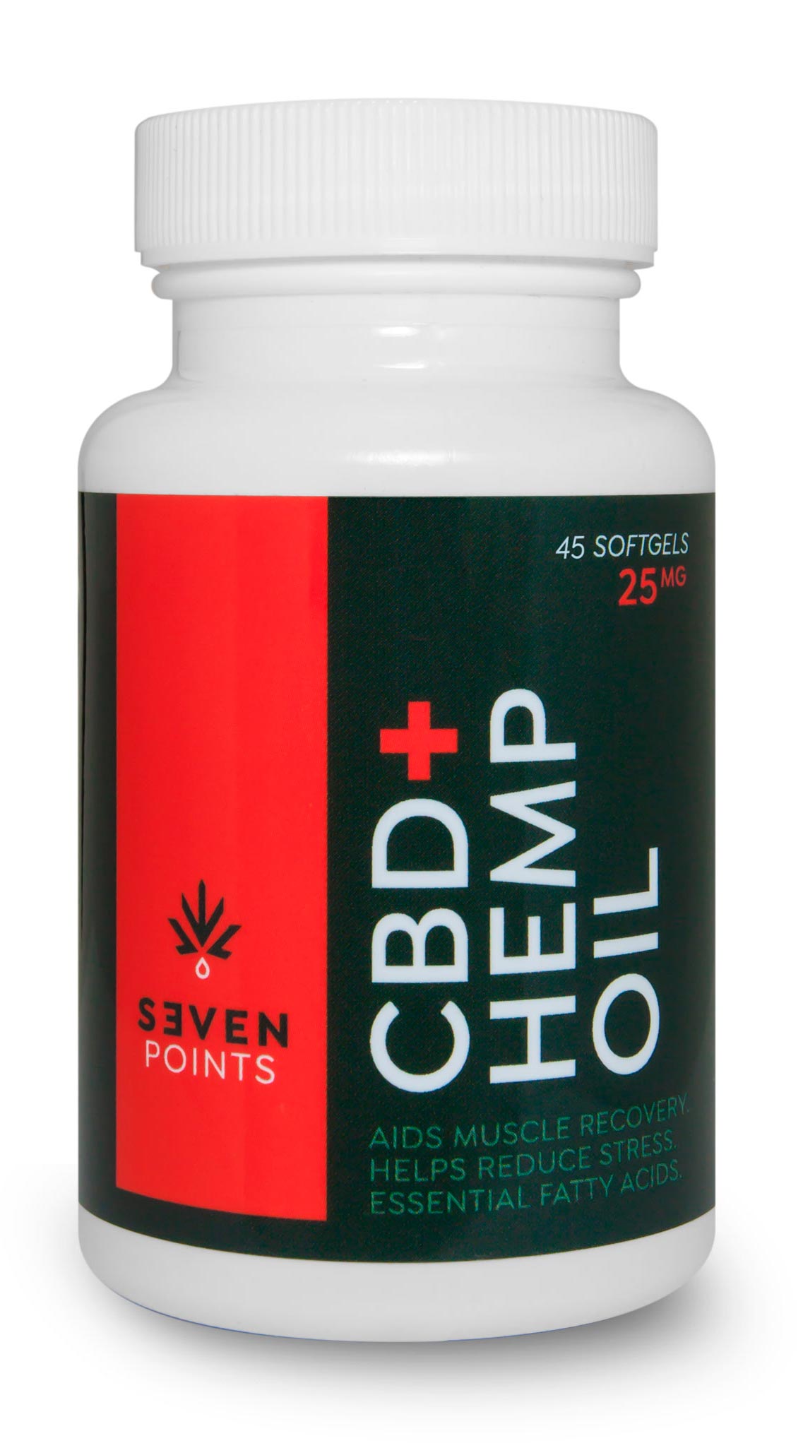 25mg CBD+HEMP OIL GEL CAPS – Seven Points Enterprises, LLC