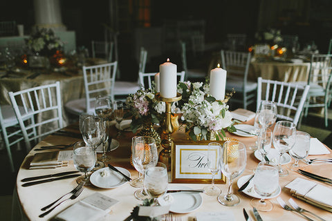 Marrygrams Wedding Reception Tables