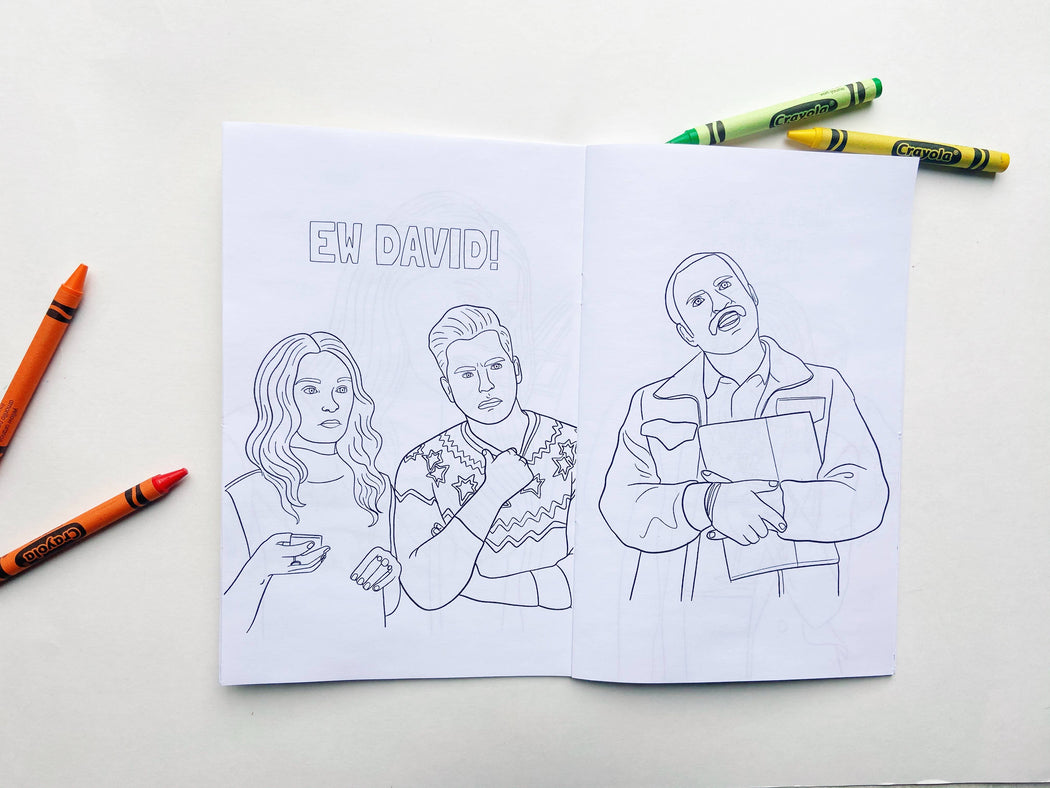 TV Show Coloring Book — Marrygrams