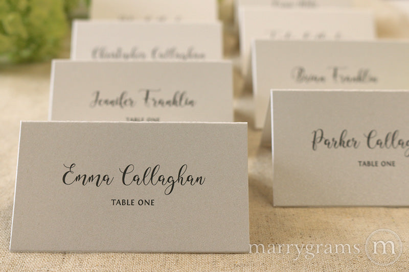 reception place cards