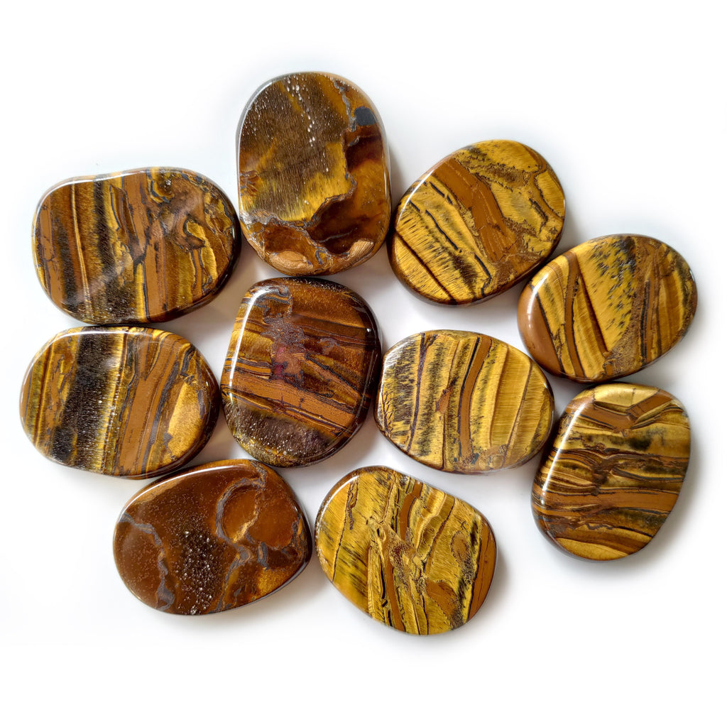 Tiger Eye Worry Stone — Marrygrams