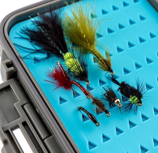 Fly Lure Box, Well Sealed Fly Fishing Box with ABS Shell for