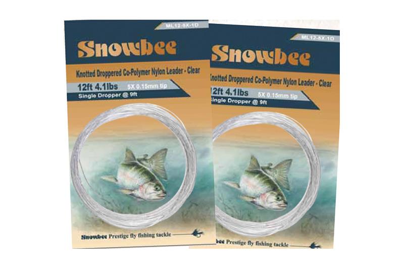 Knotted Droppered Leaders (Monofilament Knotted Leaders with Droppers) –  Snowbee USA