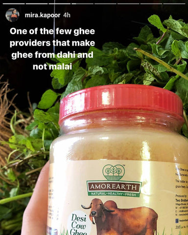 Amorearth ghee review