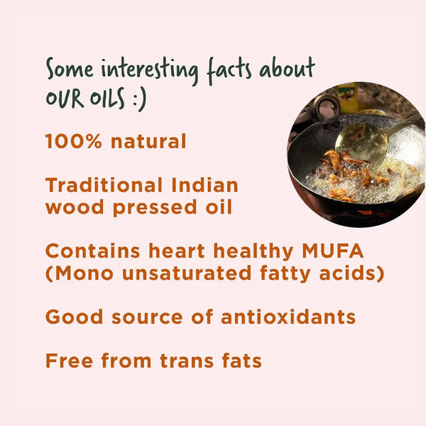 Groundnut oil benefits