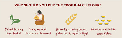 Why you should buy khapli atta from TBOF?