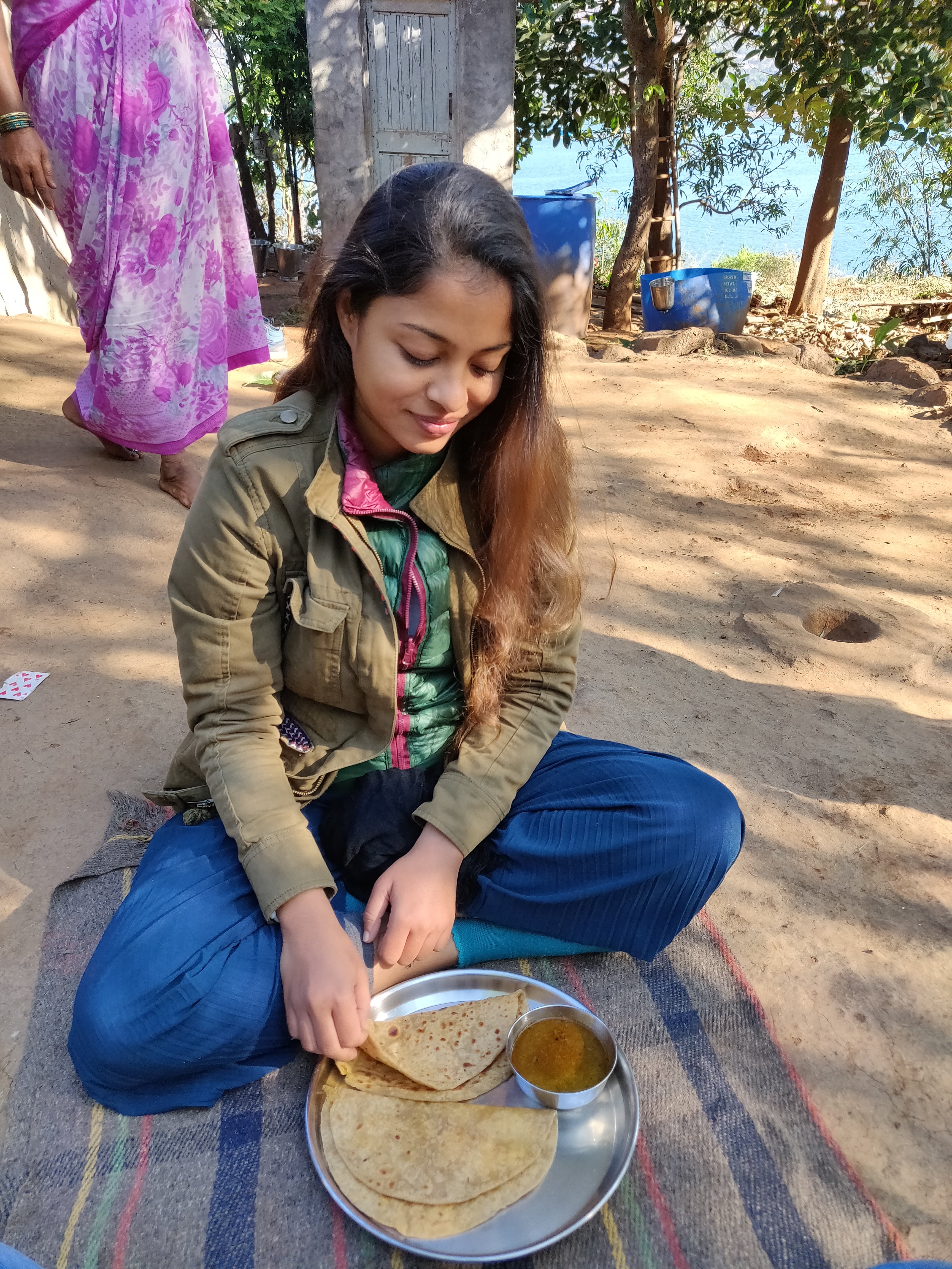 hands on cooking, cooking puran poli, village life, cooking in village, 