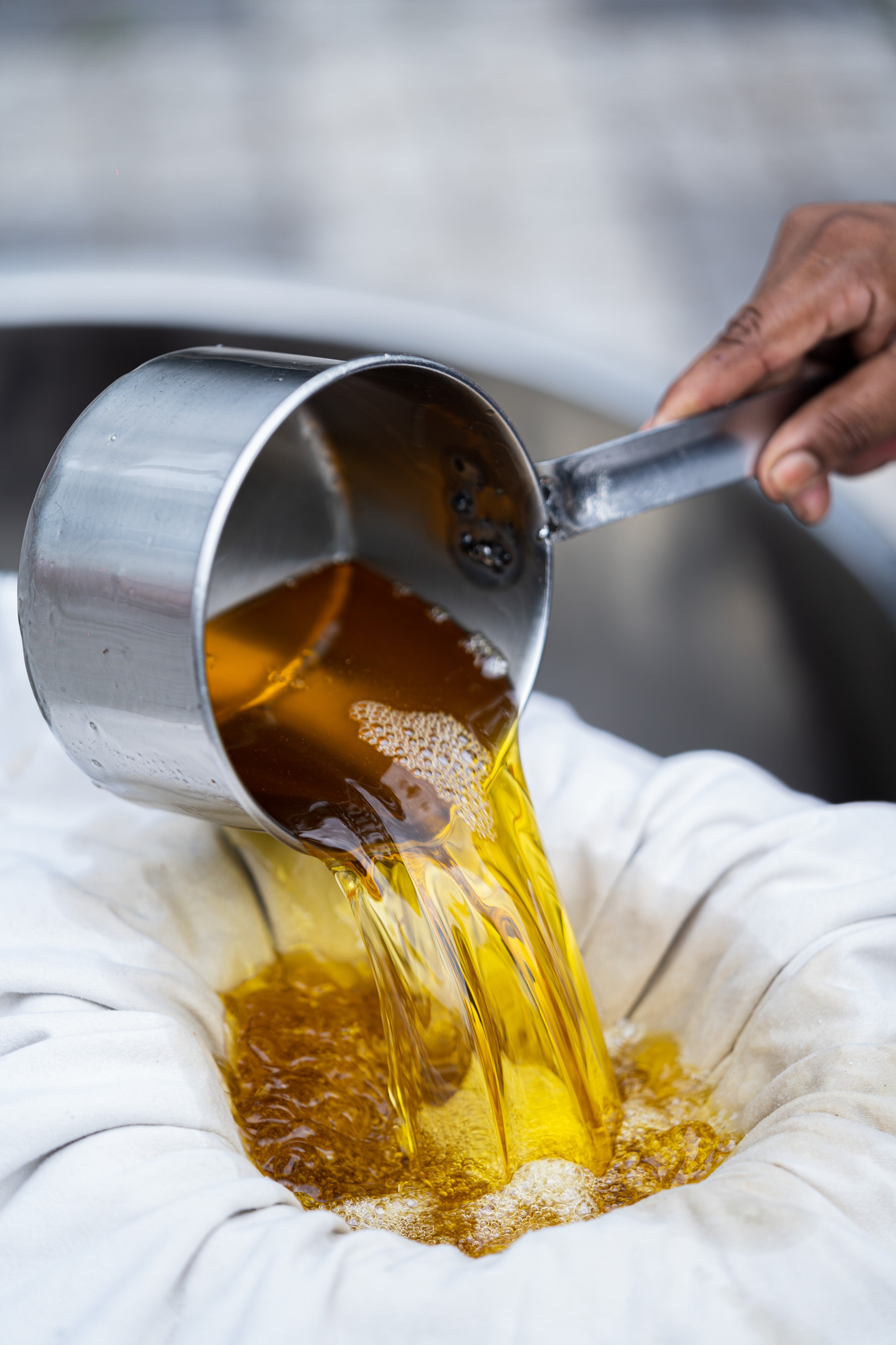 Desi Cow Ghee, Gir Cow Ghee, Making Traditional Ghee at Two Brothers Organic Farm Using Cultural Methods