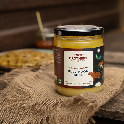 full moon ghee by Two Brothers Organic Farms