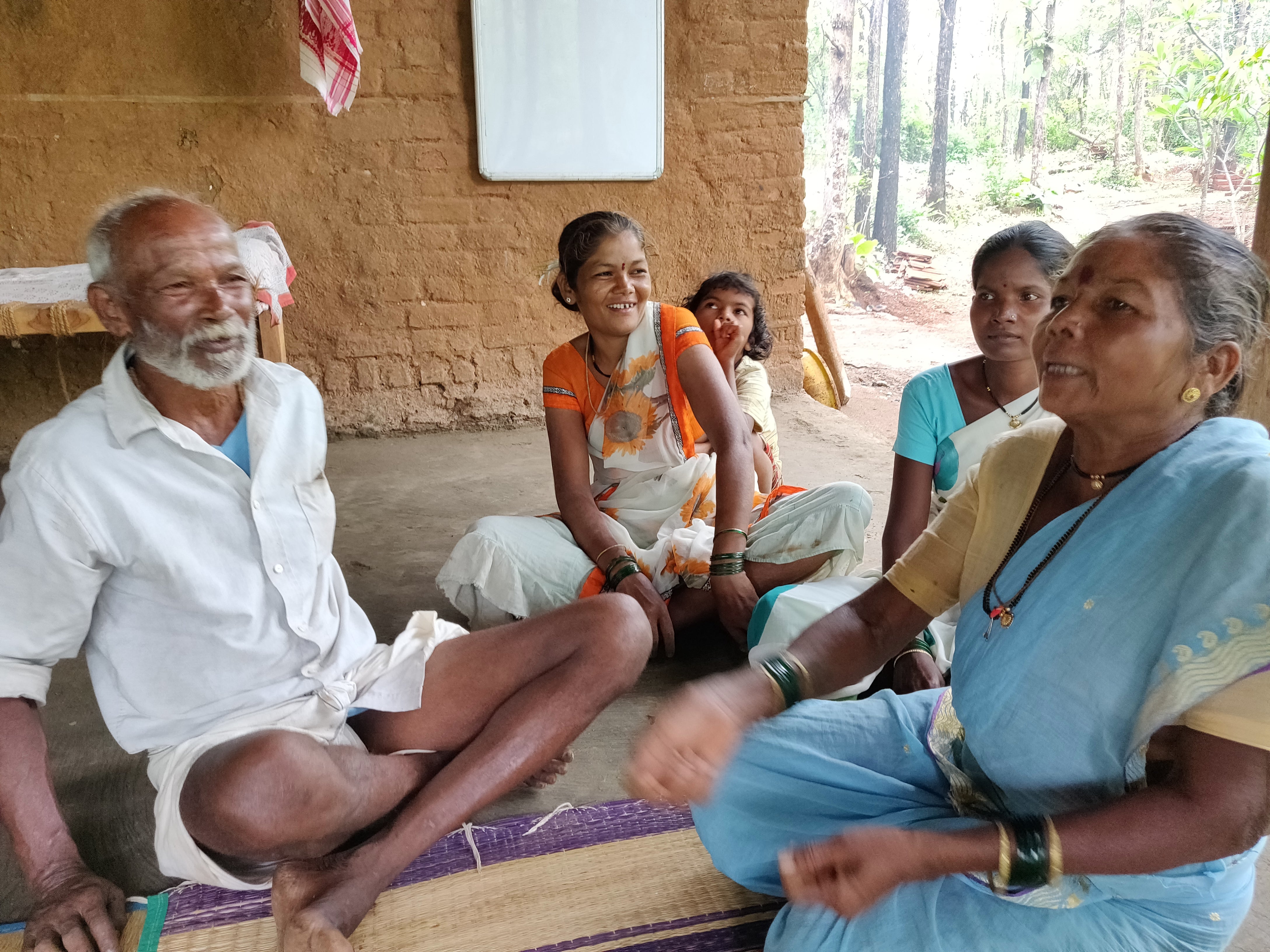 regular volunteer, village food, tribal wisdom, impart wisdom, medicinal plants, 