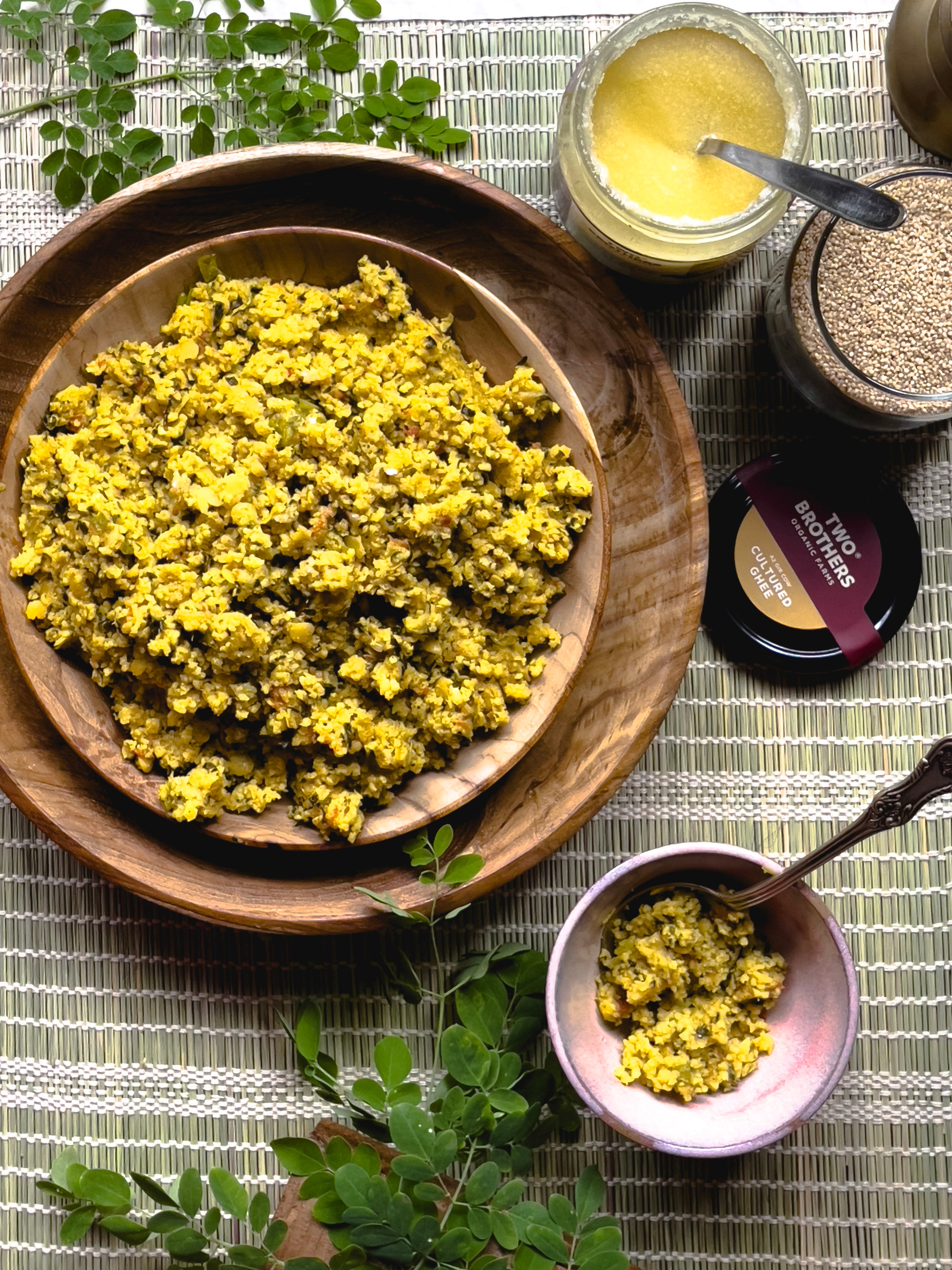 Foxtail millet khichdi