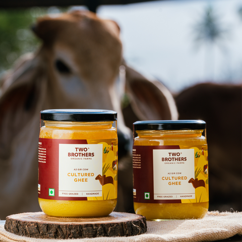 A2 Cow Cultured Ghee, Desi Gir Cow