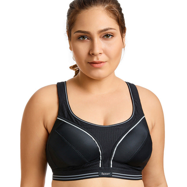 high impact compression sports bra