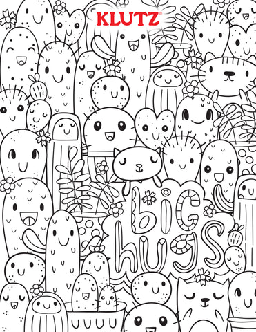 Creating with Klutz - 7 new coloring sheets the family will love