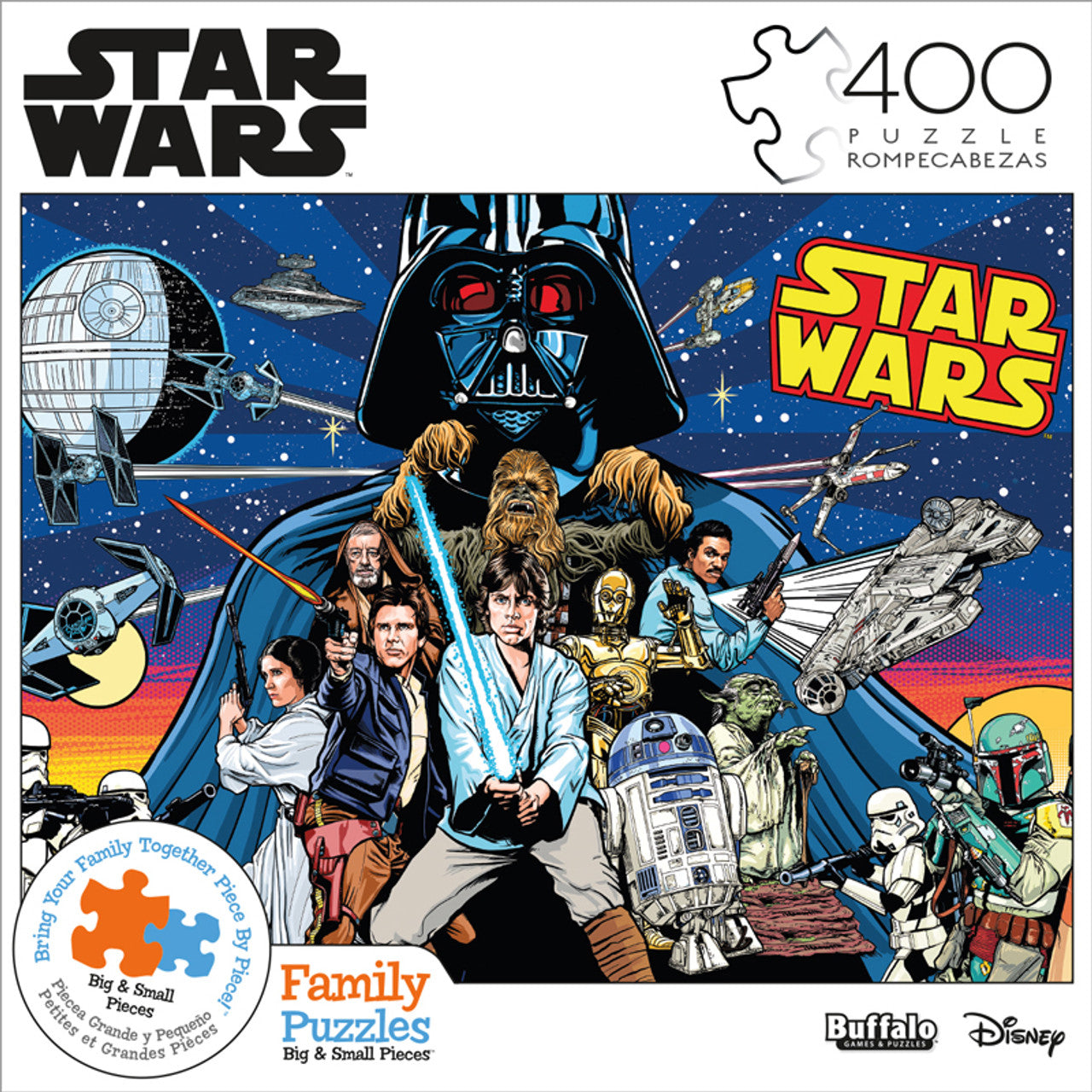 Buffalo Games Star Wars Original Trilogy Posters Collage Puzzle, 1000 pc -  Kroger