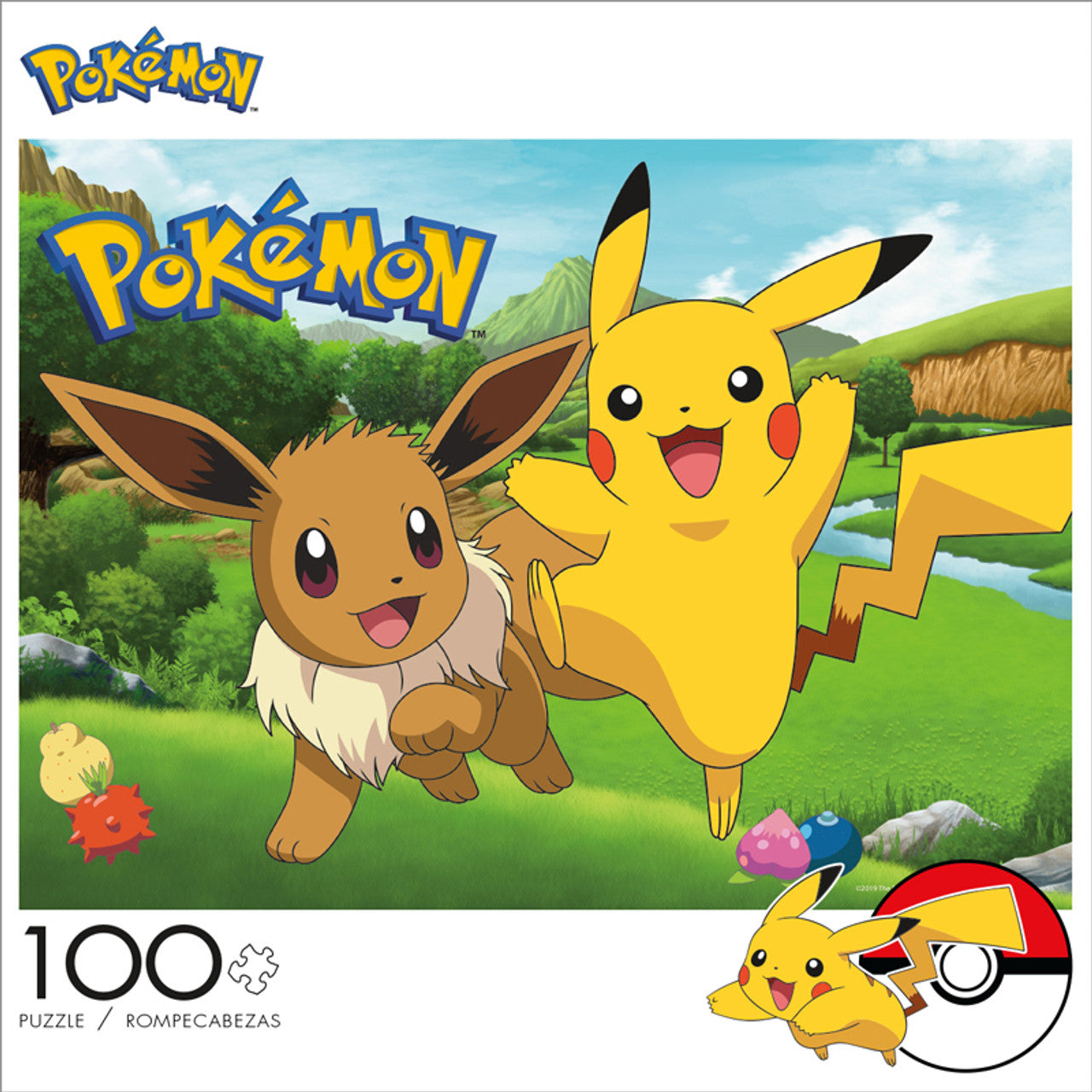Poster Pokémon Pikachu et Tousses Amis - Boutique Pokemon