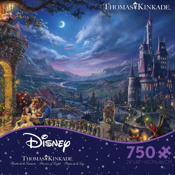 Thomas Kinkade Disney - Tangled - 750 Piece Puzzle –