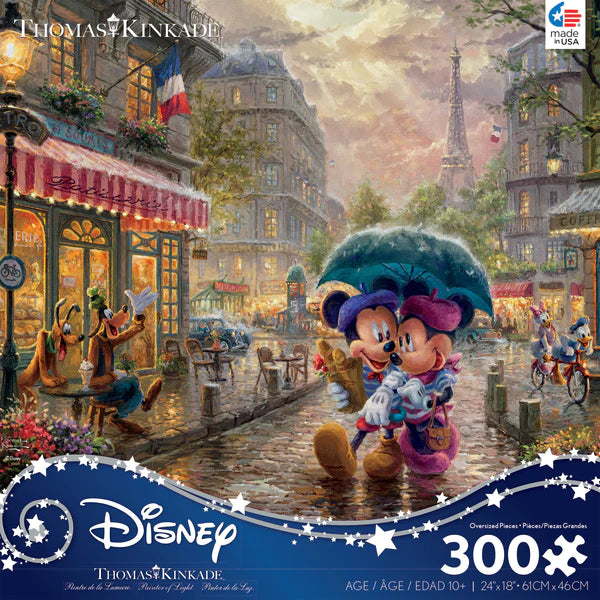 Thomas Kinkade Disney - Mickey & Minnie Sweetheart Cove - 2000 Piece P