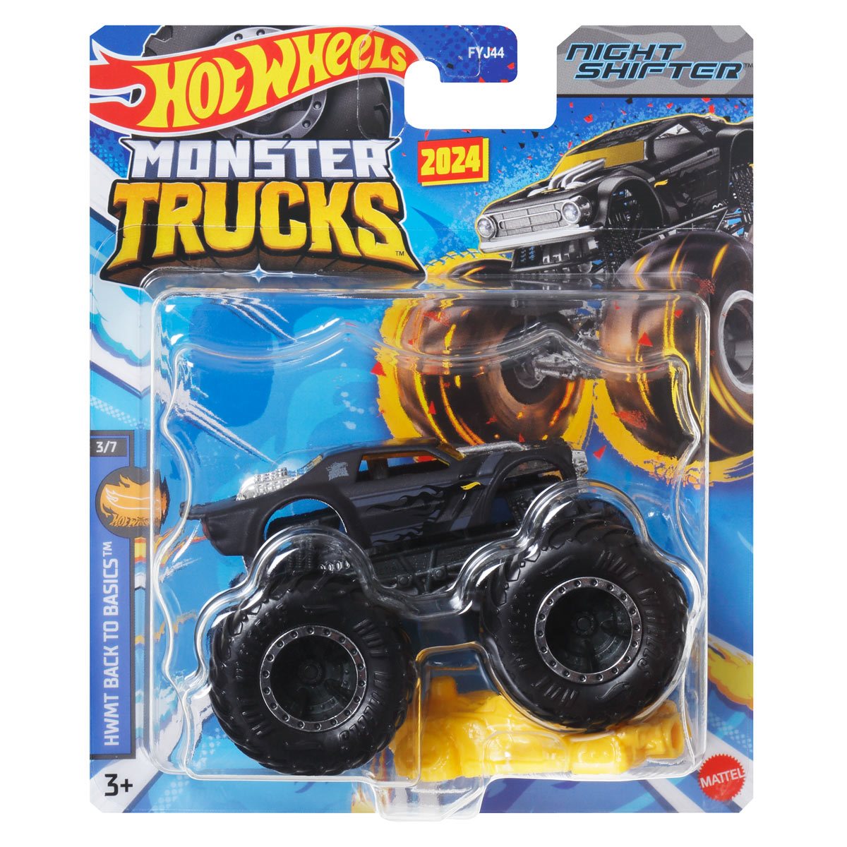 Monster Jam MEGALODON Monster Car Wash - Exclusive Color Change Shark Truck