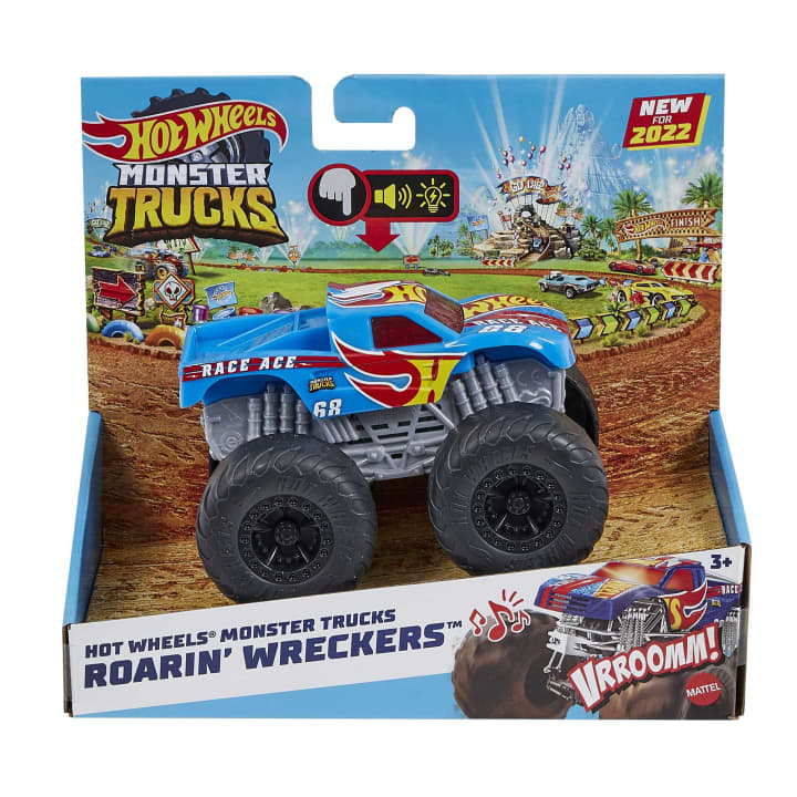 Hot Wheels Monster Trucks Demolition Doubles, Set of 2 Toy Trucks (Styles  May Vary)