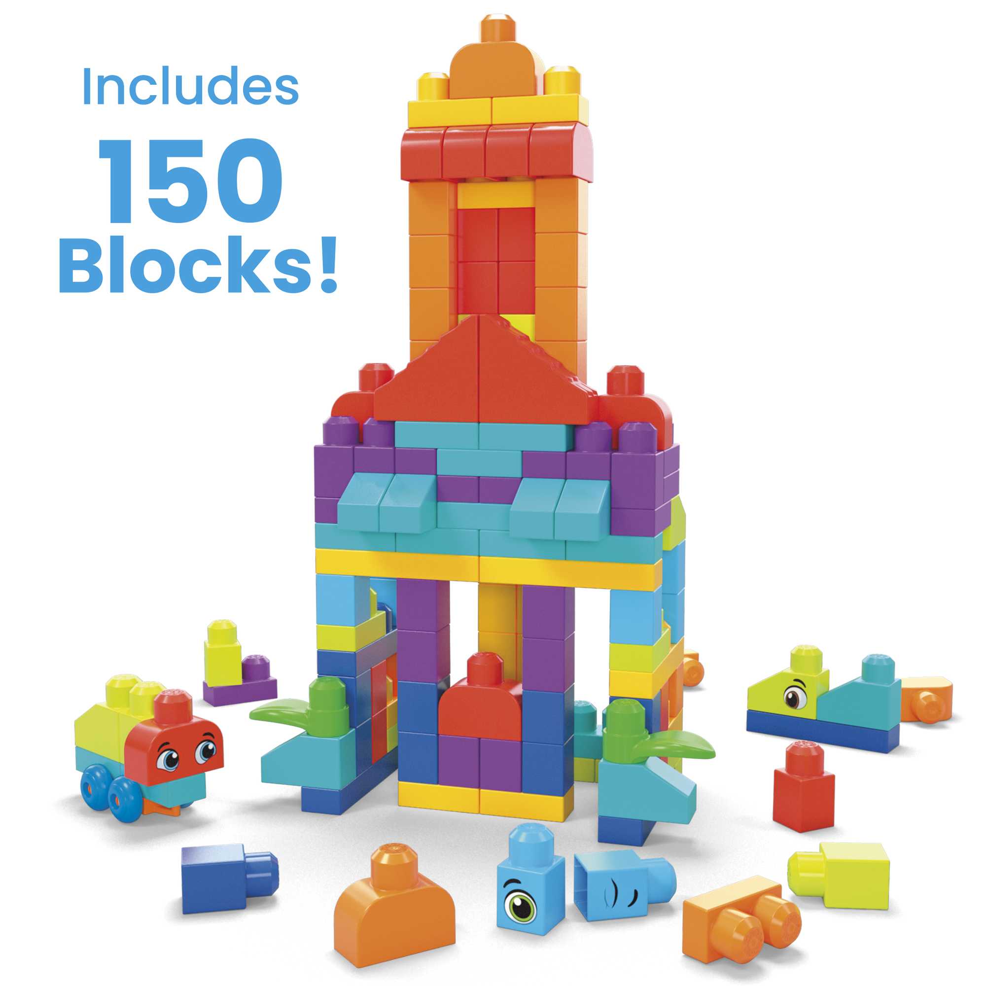 Mega Bloks Let's Build It! 40-Piece Set - Entertainment Earth