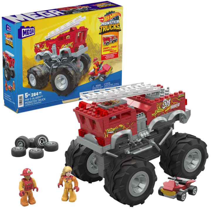 Hot Wheels Monster Trucks Mega Wrex MegaBloks Set — Adventure Hobbies & Toys