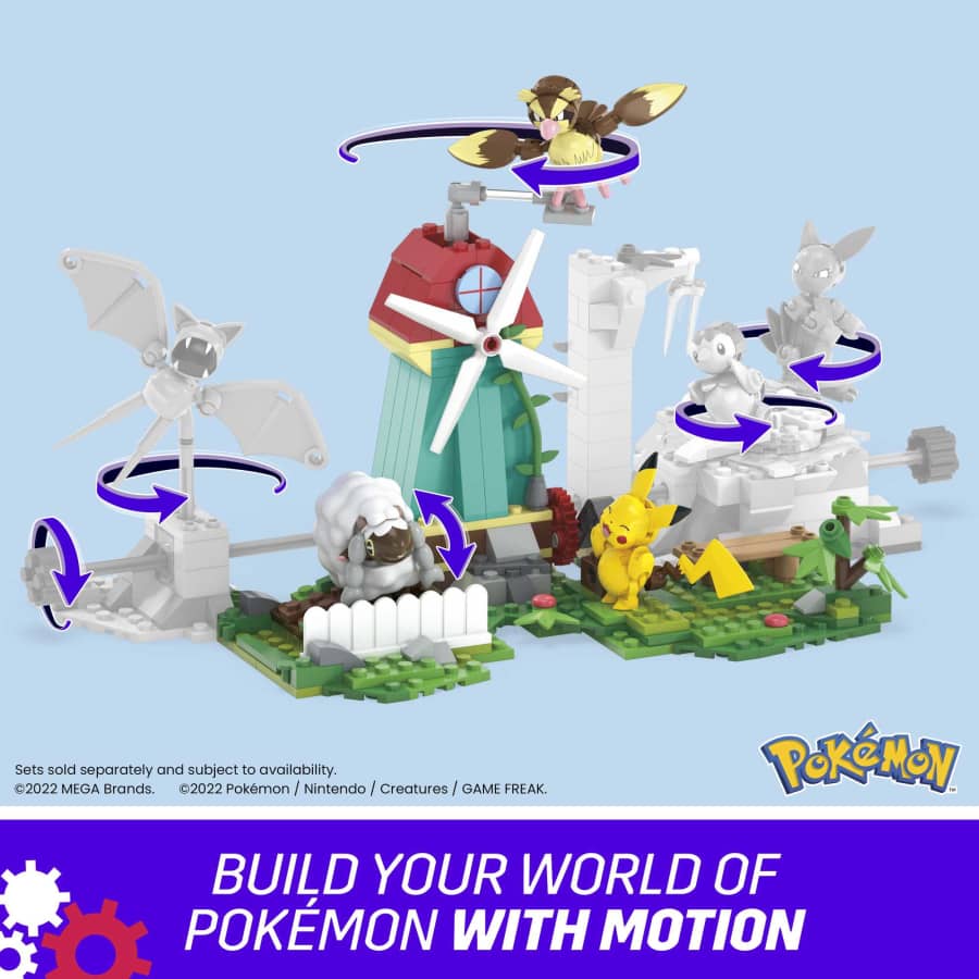 Mega Pokémon Motion Gyarados Mechanized Building Set 2186pc : Target