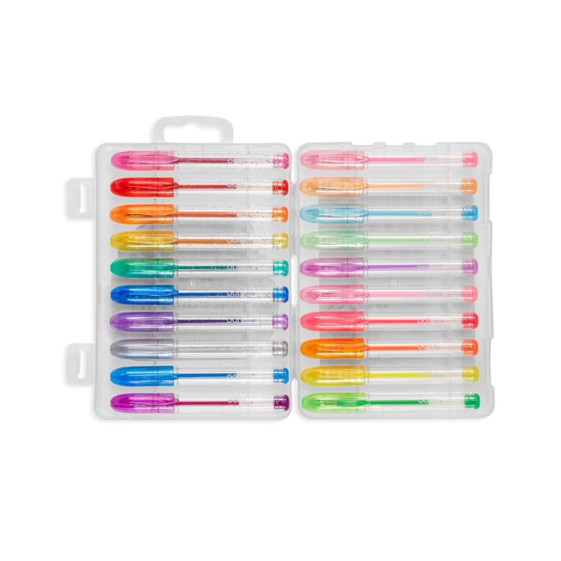 Yummy Scented Glitter Gel Pens - Set of 12 - Andy Thornal Company