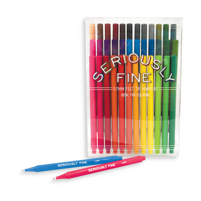 Ooly - Big Bright Brush Markers - Set of 10