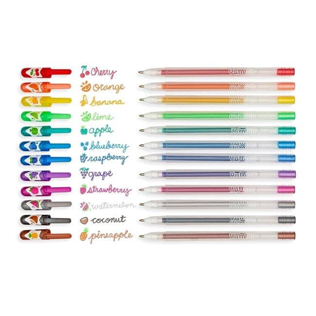 Rainbow Sparkle Glitter Markers Set of 15 - OOLY